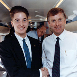 Andrew and Dan Quayle.